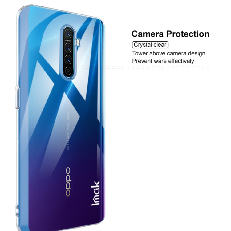 For OPPO Realme X2 Pro / Reno Ace IMAK Wing II Wear-resisting Crystal Pro Protective Case(Transparent)