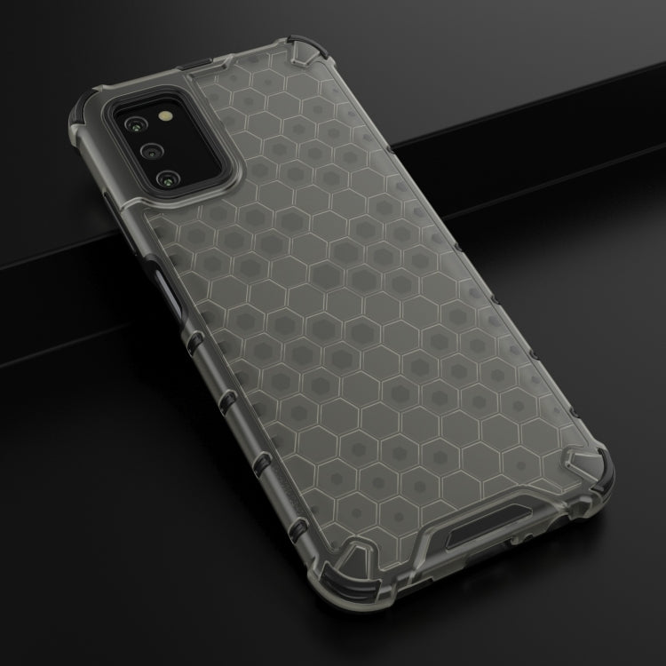 For Samsung Galaxy A03s 166mm Shockproof Honeycomb PC + TPU Phone Case