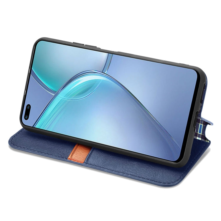 For Infinix Zero 8 Cubic Grid Pressed Horizontal Flip Magnetic Leather Case with Holder & Card Slots & Wallet