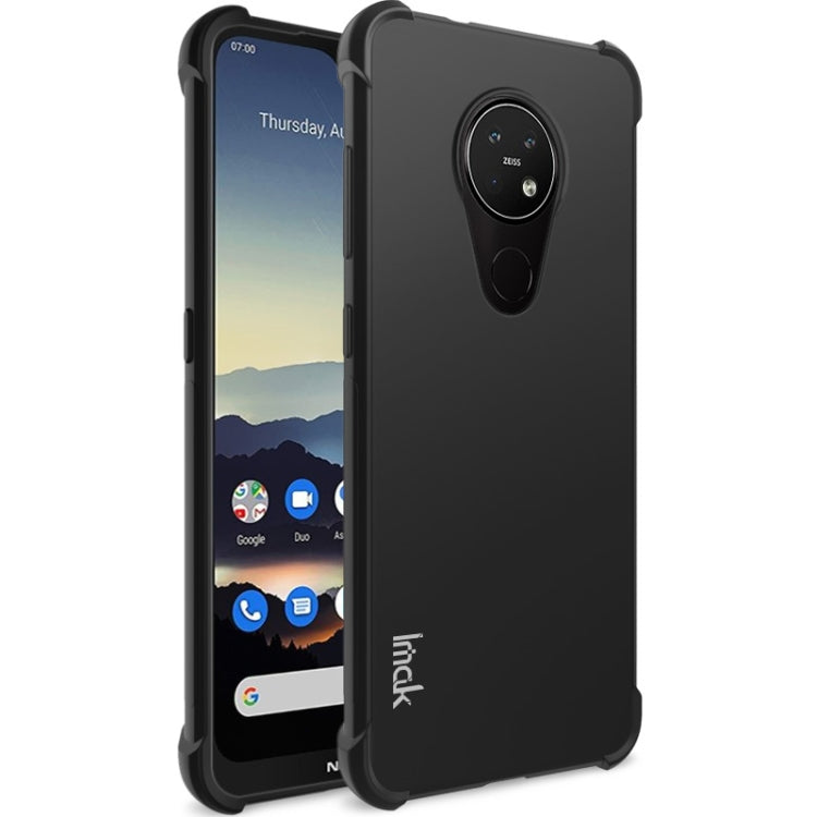 For Nokia 7.2 / 6.2 IMAK All-inclusive Shockproof Airbag TPU Case, with Screen Protector