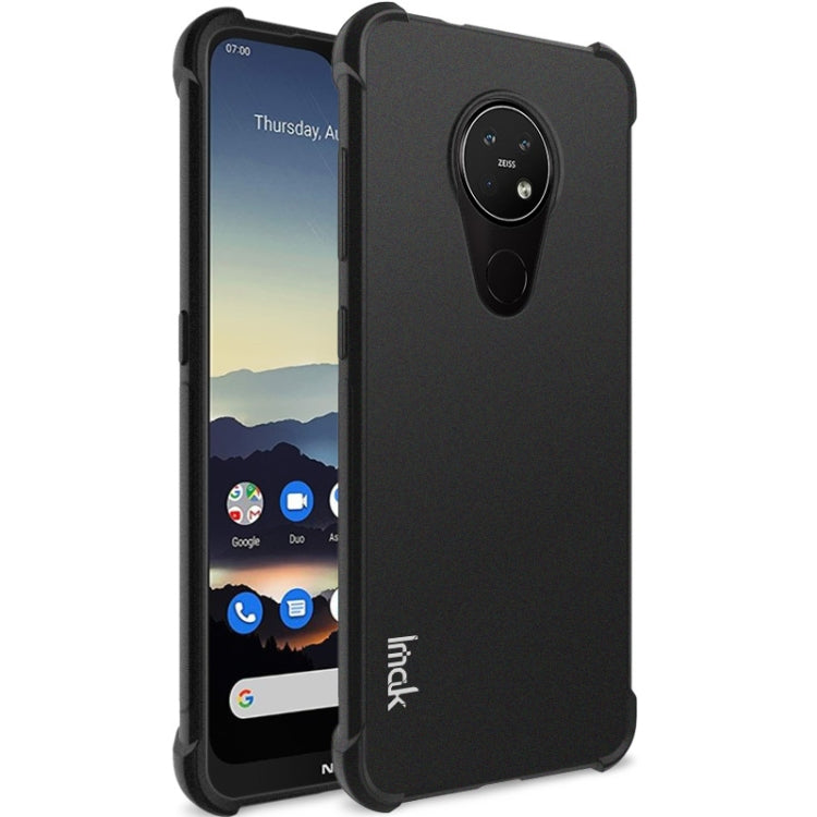 For Nokia 7.2 / 6.2 IMAK All-inclusive Shockproof Airbag TPU Case, with Screen Protector
