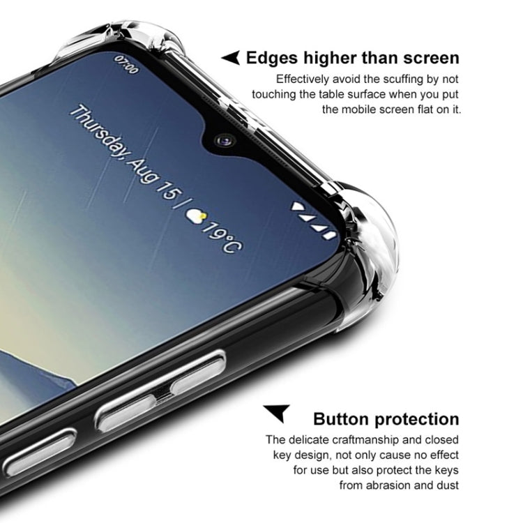 For Nokia 7.2 / 6.2 IMAK All-inclusive Shockproof Airbag TPU Case, with Screen Protector