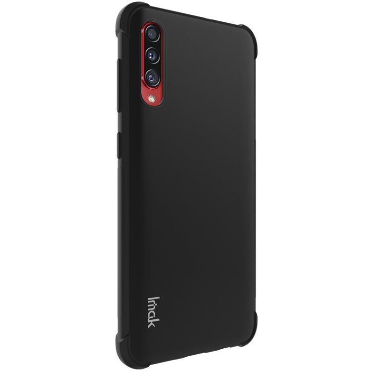For Galaxy A70s IMAK All-inclusive Shockproof Airbag TPU Case, with Screen Protector