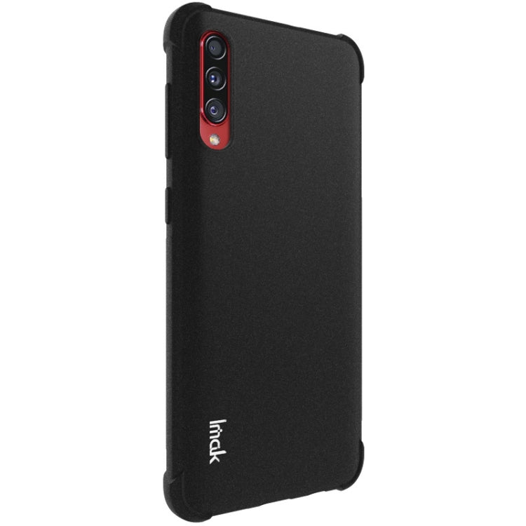 For Galaxy A70s IMAK All-inclusive Shockproof Airbag TPU Case, with Screen Protector