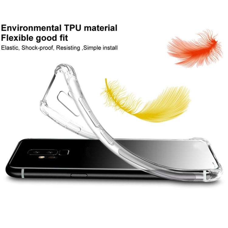 For Galaxy A90 5G IMAK All-inclusive Shockproof Airbag TPU Case, with Screen Protector