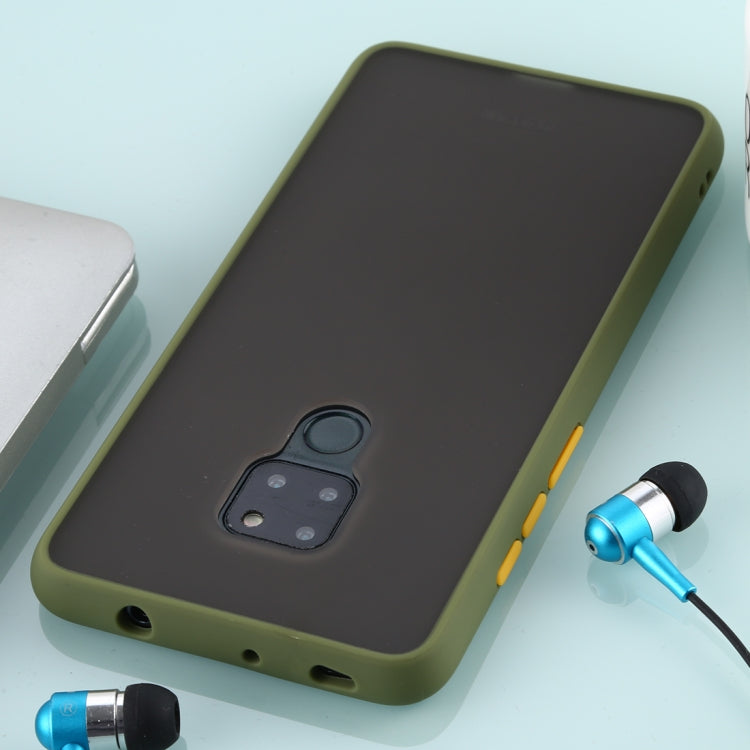For Huawei Mate 20 Skin Hand Feeling Series Anti-fall Frosted PC+ TPU Case