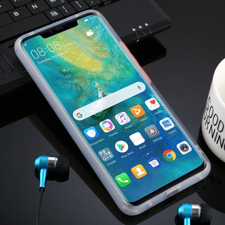 For Huawei Mate 20 Pro Skin Hand Feeling Series Anti-fall Frosted PC+ TPU Case