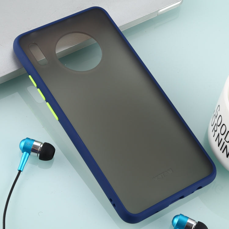 For Huawei Mate 30 Skin Hand Feeling Series Anti-fall Frosted PC+ TPU Case