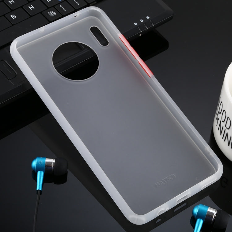 For Huawei Mate 30 Skin Hand Feeling Series Anti-fall Frosted PC+ TPU Case