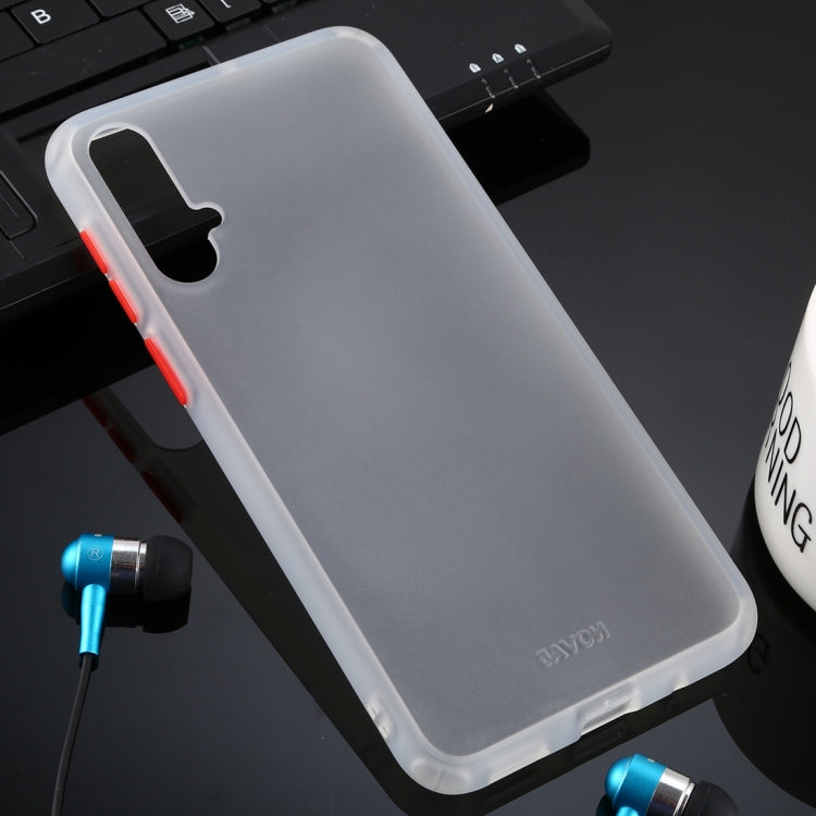 For Huawei Nova 5 Skin Hand Feeling Series Anti-fall Frosted PC+ TPU Case