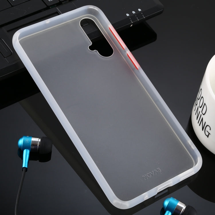 For Huawei Nova 5 Skin Hand Feeling Series Anti-fall Frosted PC+ TPU Case
