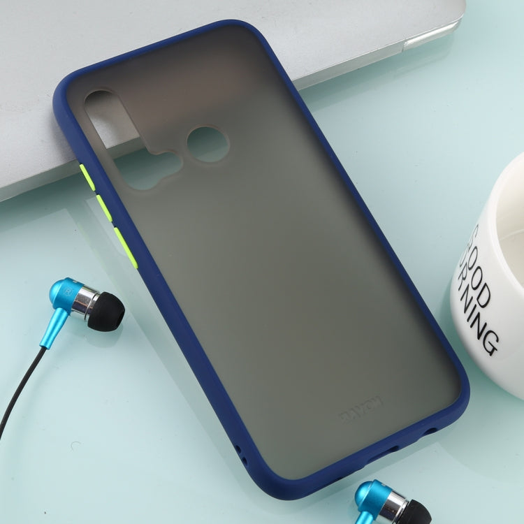 For Huawei Nova 5i Skin Hand Feeling Series Anti-fall Frosted PC+ TPU Case
