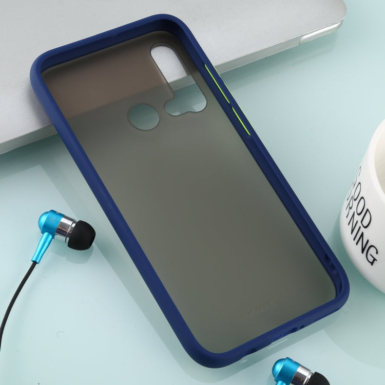 For Huawei Nova 5i Skin Hand Feeling Series Anti-fall Frosted PC+ TPU Case