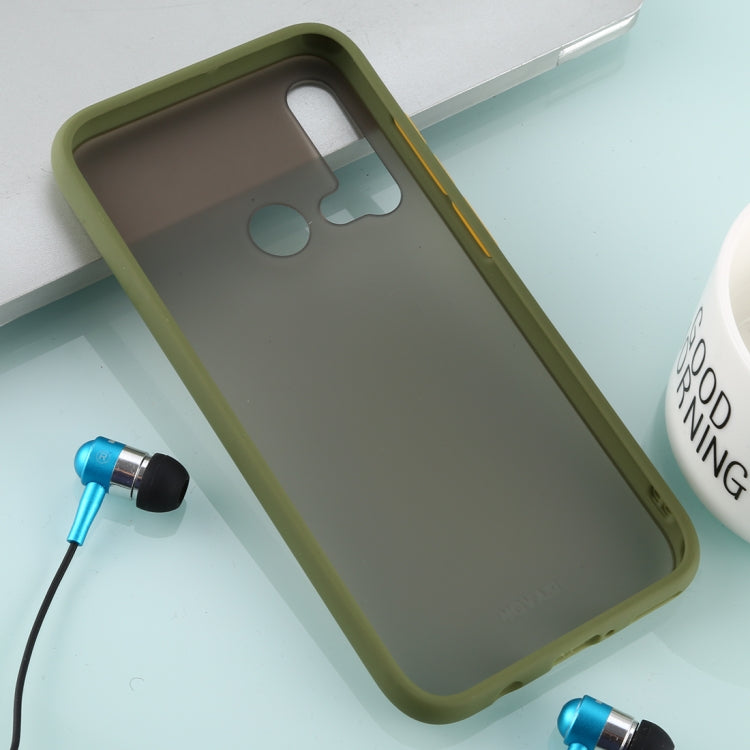 For Huawei Nova 5i Skin Hand Feeling Series Anti-fall Frosted PC+ TPU Case