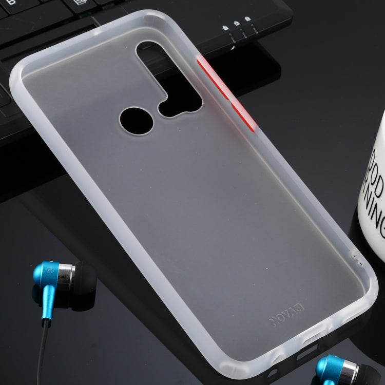 For Huawei Nova 5i Skin Hand Feeling Series Anti-fall Frosted PC+ TPU Case