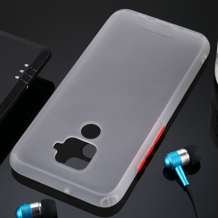 For Huawei Nova 5i Pro Skin Hand Feeling Series Anti-fall Frosted PC+ TPU Case