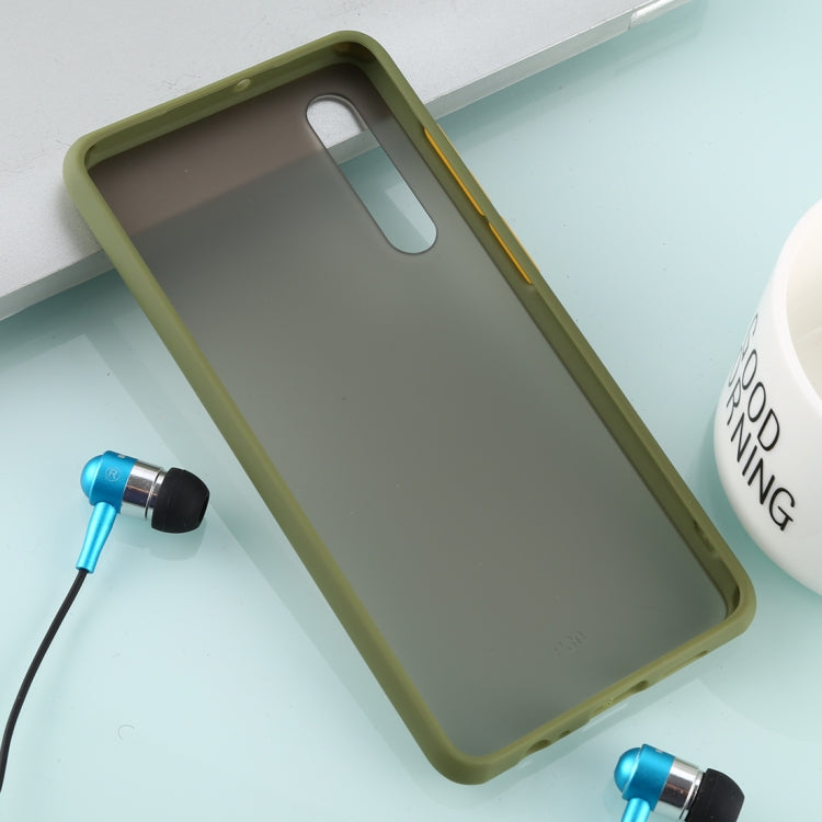 For Huawei P30 Skin Hand Feeling Series Anti-fall Frosted PC+ TPU Case