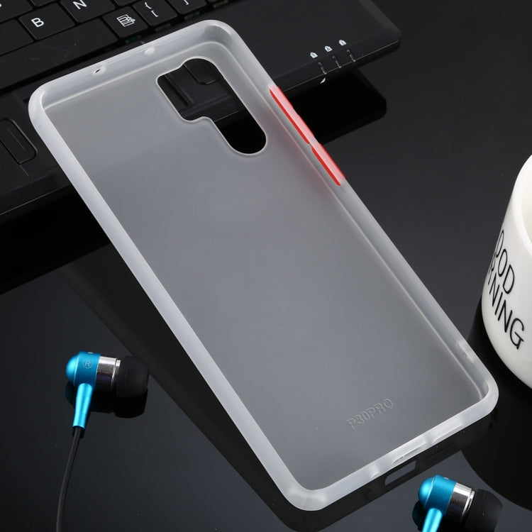For Huawei P30 Pro Skin Hand Feeling Series Anti-fall Frosted PC+ TPU Case