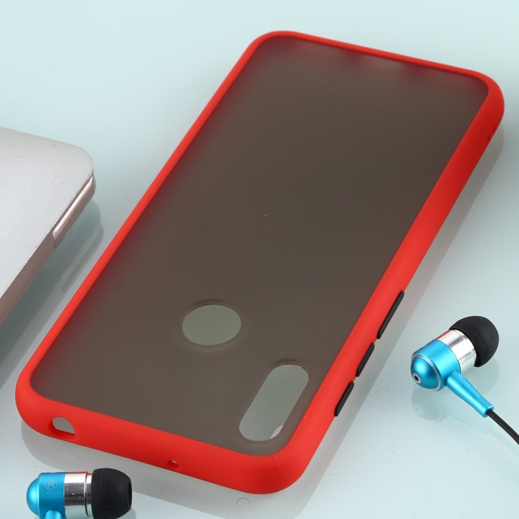 For Huawei Y6 (2019) Skin Hand Feeling Series Anti-fall Frosted PC+ TPU Case