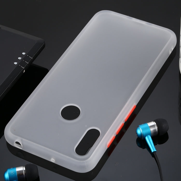 For Huawei Y6 (2019) Skin Hand Feeling Series Anti-fall Frosted PC+ TPU Case