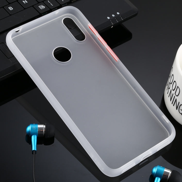 For Huawei Y7 (2019) Skin Hand Feeling Series Anti-fall Frosted PC+ TPU Case