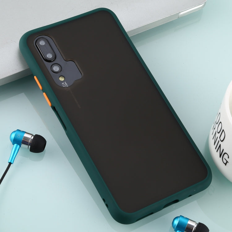 For Huawei Honor 20 Pro Skin Hand Feeling Series Anti-fall Frosted PC+ TPU Case