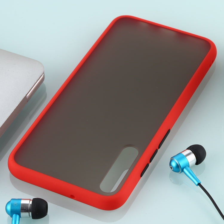 For Huawei Honor Play 3 Skin Hand Feeling Series Anti-fall Frosted PC+ TPU Case