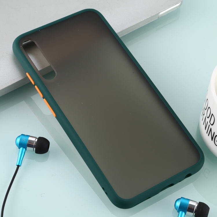 For Huawei Honor Play 3 Skin Hand Feeling Series Anti-fall Frosted PC+ TPU Case