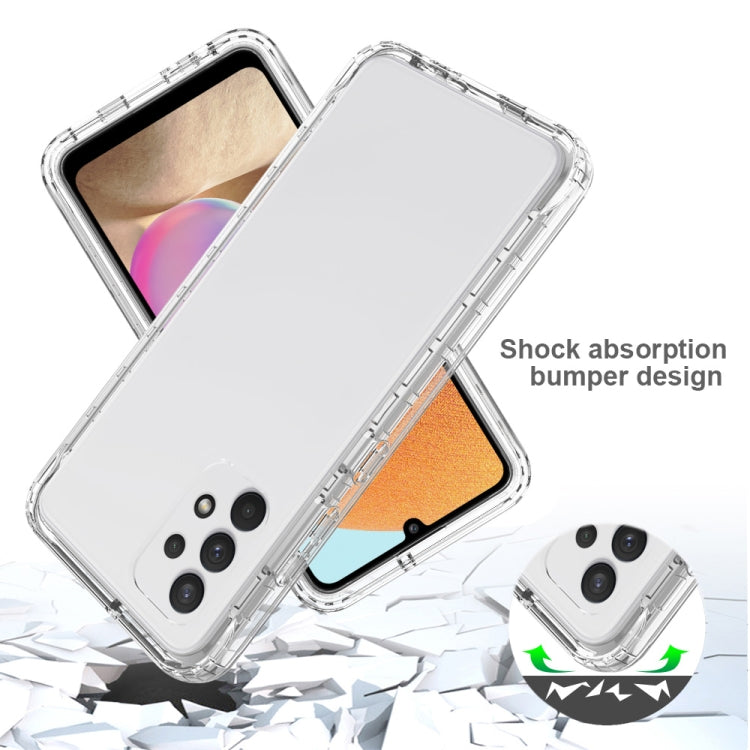 For Samsung Galaxy A32 4G High Transparency Two-color Gradual Change PC+TPU Phone Case