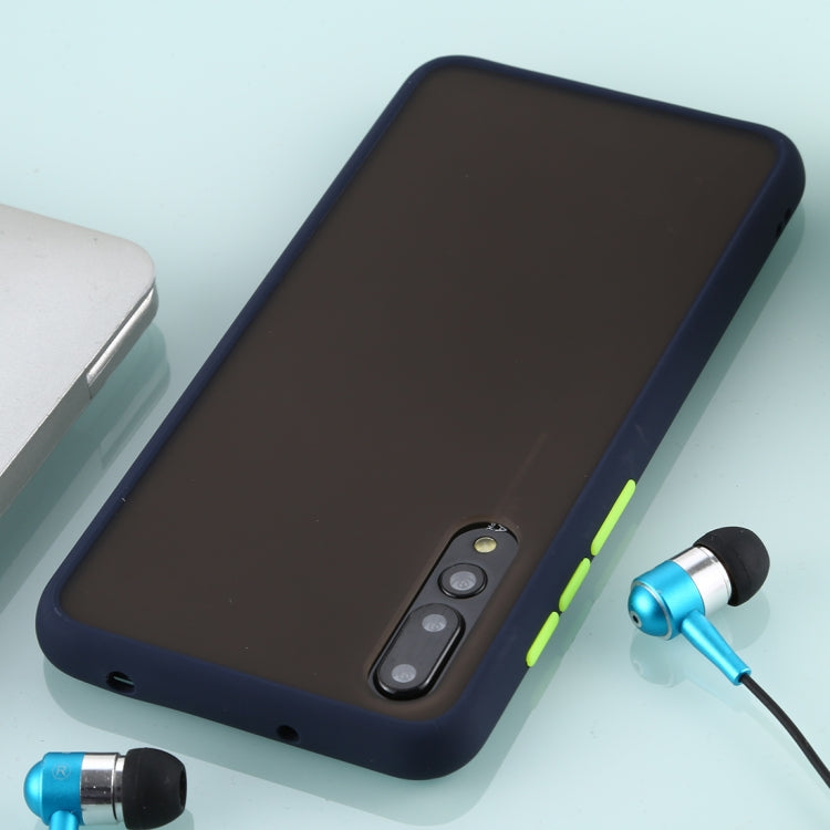 For Huawei P20 Pro Skin Hand Feeling Series Anti-fall Frosted PC+ TPU Case