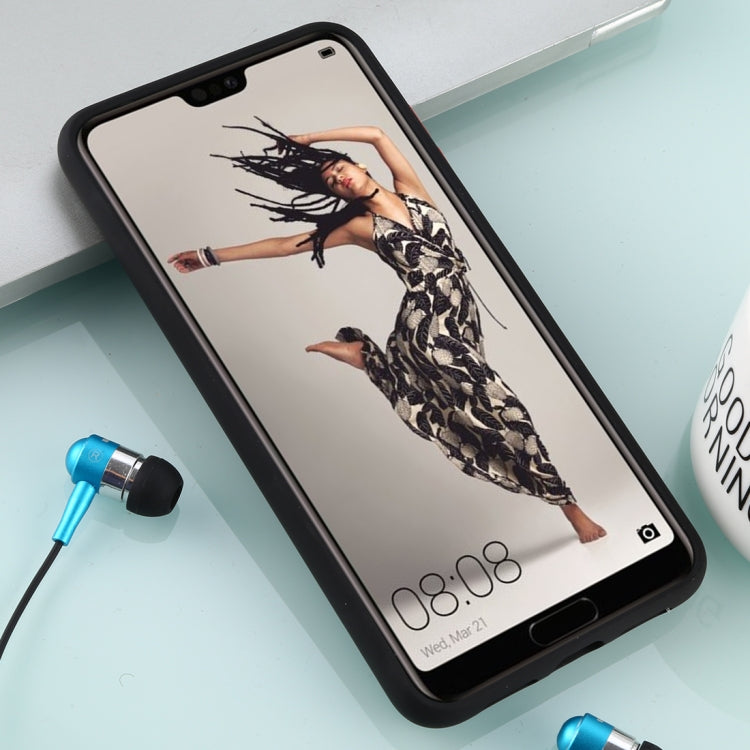 For Huawei P20 Pro Skin Hand Feeling Series Anti-fall Frosted PC+ TPU Case