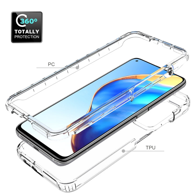 For Xiaomi Mi 10T 5G High Transparency Two-color Gradual Change PC+TPU Phone Case