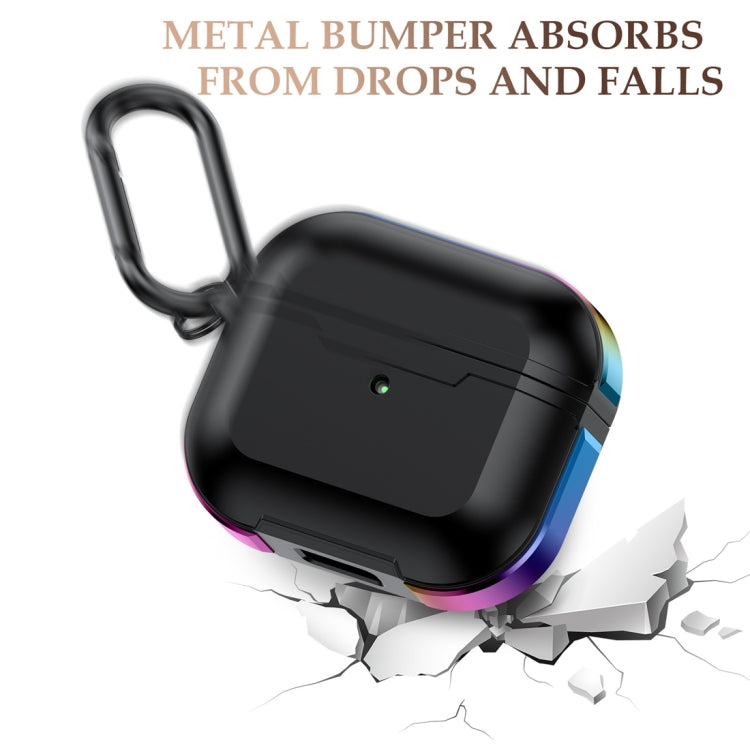 Aluminum Alloy Anti-fall Earphones Case with Hook For AirPods 3