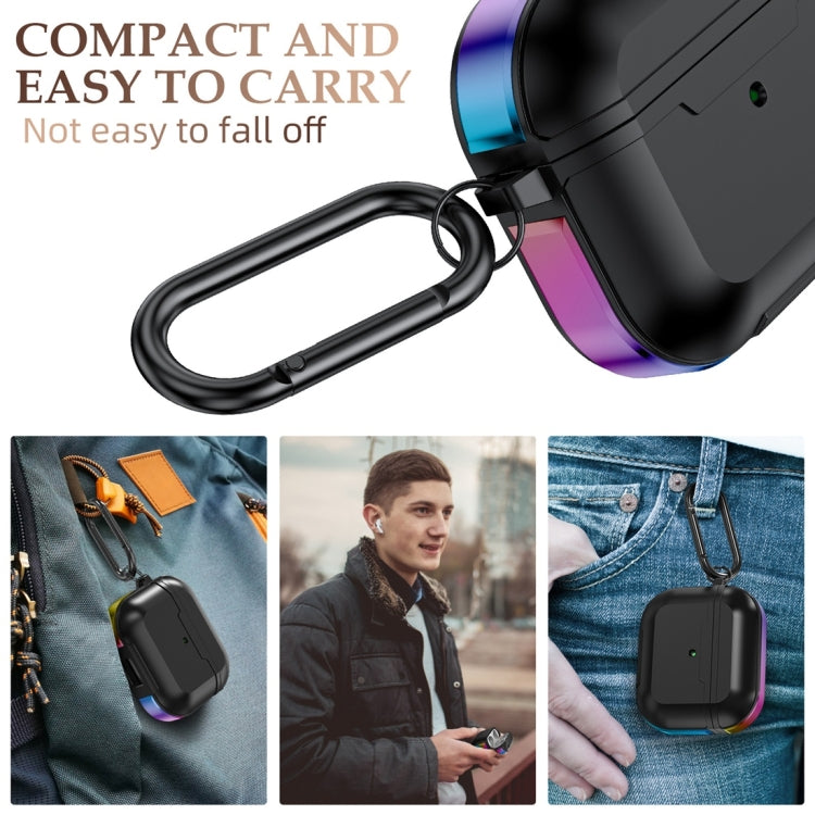Aluminum Alloy Anti-fall Earphones Case with Hook For AirPods 3