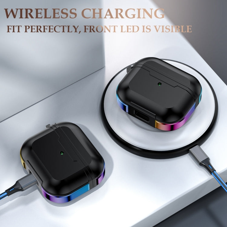 Aluminum Alloy Anti-fall Earphones Case with Hook For AirPods 3