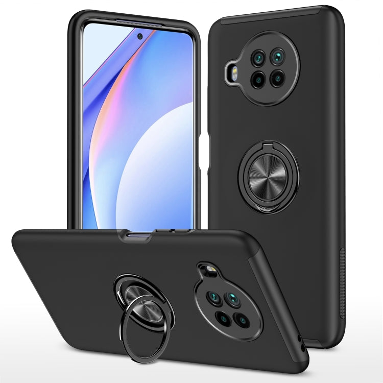 For Xiaomi Mi 10T Lite 5G PC + TPU Shockproof Magnetic Phone Case with Invisible Ring Holder