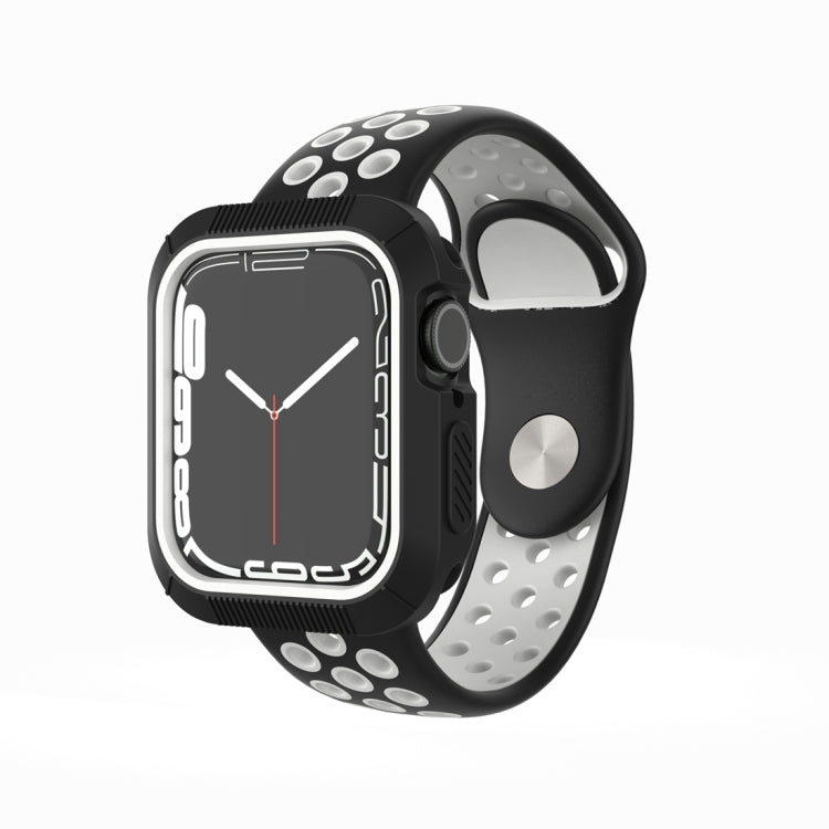 Shockproof PC Protective Case For Apple Watch Series 8 / 7 45mm / 6&SE&5&4 44mm / 3&2&1 42mm