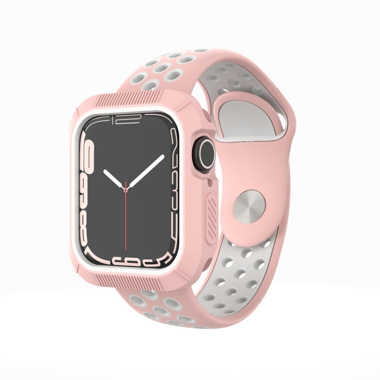 Shockproof PC Protective Case For Apple Watch Series 8 / 7 45mm / 6&SE&5&4 44mm / 3&2&1 42mm