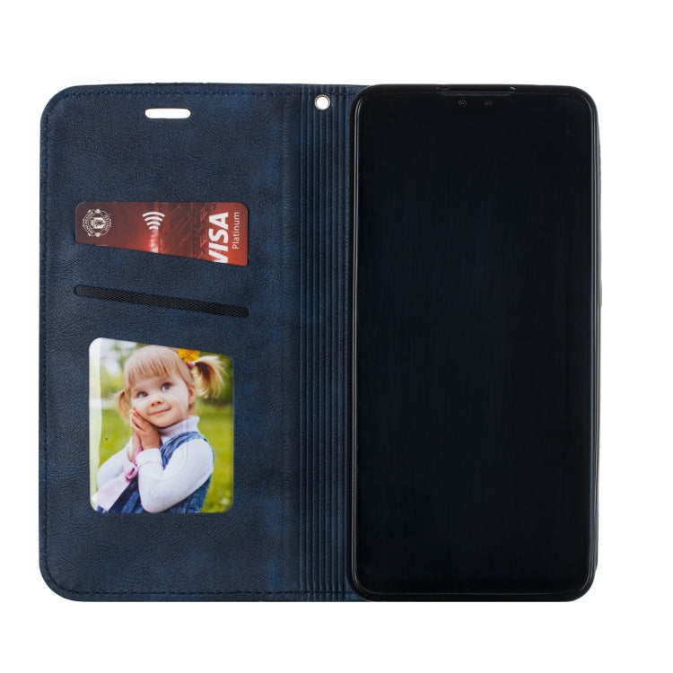For Huawei Mate 30 Splicing Color Magnetic Hem Horizontal Flip Leather Case with Holder & Card Slots