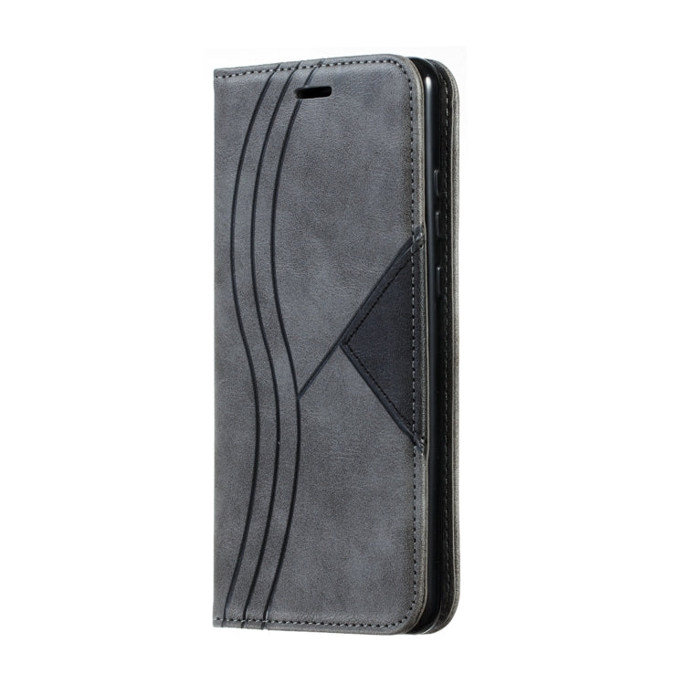For Huawei Mate 30 Splicing Color Magnetic Hem Horizontal Flip Leather Case with Holder & Card Slots