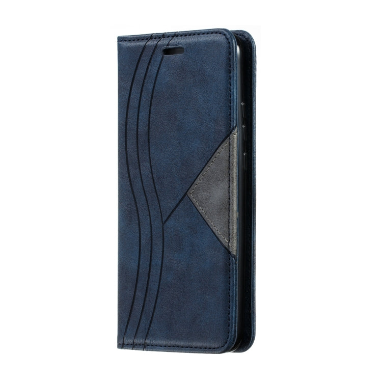 For Huawei Mate 30 Lite / Nova 5i Pro Splicing Color Magnetic Hem Horizontal Flip Leather Case with Holder & Card Slots