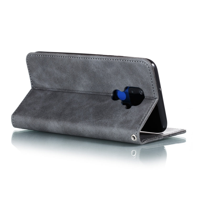 For Huawei Mate 30 Lite / Nova 5i Pro Splicing Color Magnetic Hem Horizontal Flip Leather Case with Holder & Card Slots