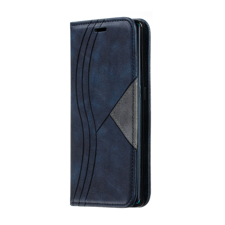 For Huawei Mate 30 Pro Splicing Color Magnetic Hem Horizontal Flip Leather Case with Holder & Card Slots