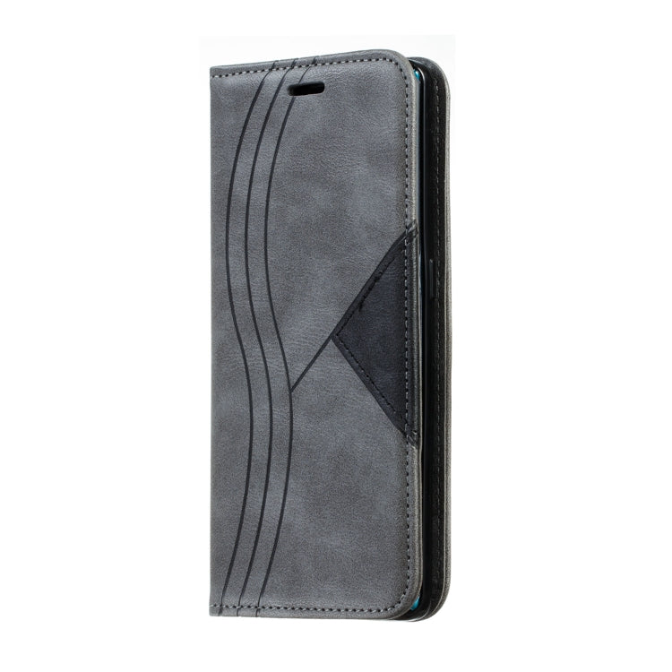 For Huawei Mate 30 Pro Splicing Color Magnetic Hem Horizontal Flip Leather Case with Holder & Card Slots