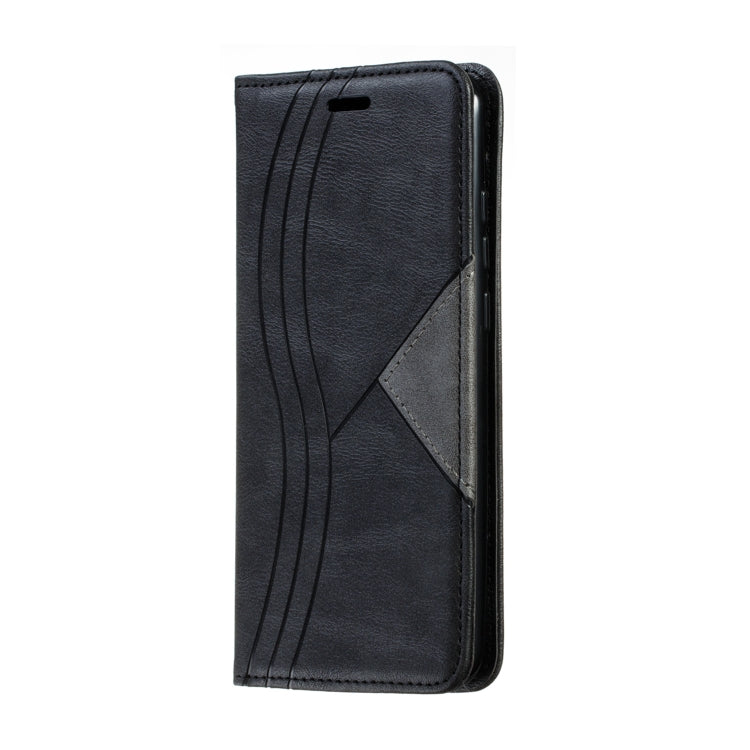 For Huawei Enjoy 9s / P Smart Plus 2019 / Honor 10i / 20i / 20 Lite Splicing Color Magnetic Hem Horizontal Flip Leather Case with Holder & Card Slots