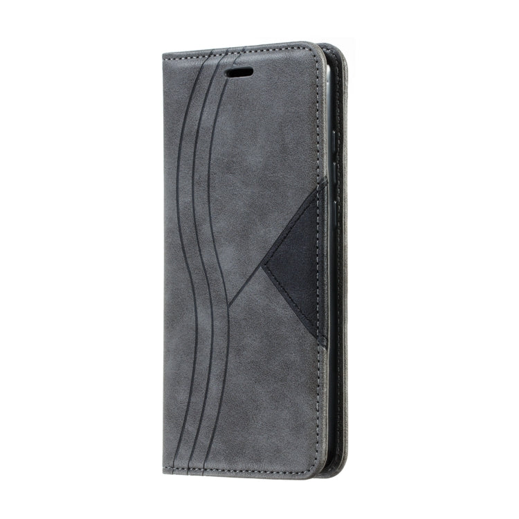 For Huawei Enjoy 9s / P Smart Plus 2019 / Honor 10i / 20i / 20 Lite Splicing Color Magnetic Hem Horizontal Flip Leather Case with Holder & Card Slots