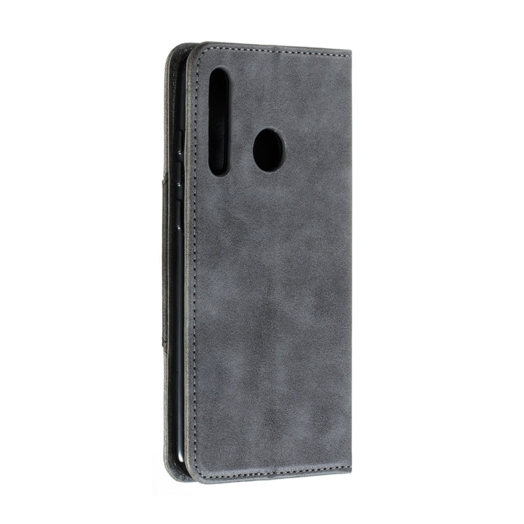 For Huawei Enjoy 9s / P Smart Plus 2019 / Honor 10i / 20i / 20 Lite Splicing Color Magnetic Hem Horizontal Flip Leather Case with Holder & Card Slots