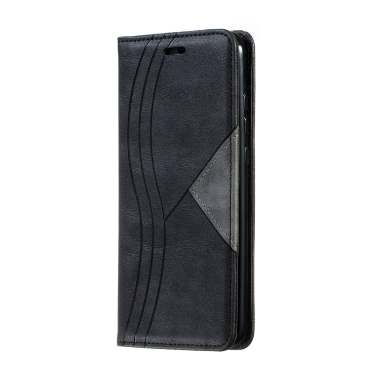 For Huawei Honor 10 Lite / P Smart 2019 / Nova 3 Lite Splicing Color Magnetic Hem Horizontal Flip Leather Case with Holder & Card Slots