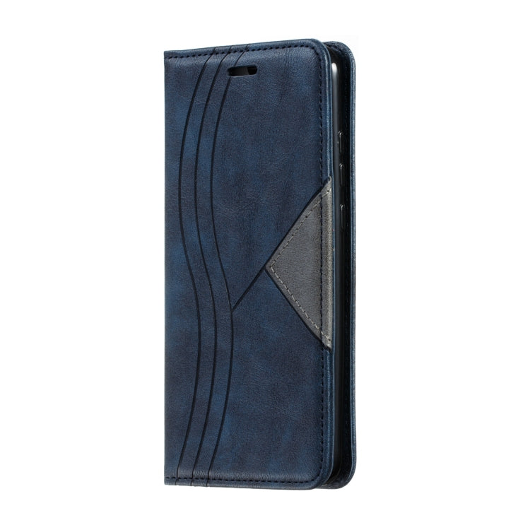 For Huawei Honor 10 Lite / P Smart 2019 / Nova 3 Lite Splicing Color Magnetic Hem Horizontal Flip Leather Case with Holder & Card Slots
