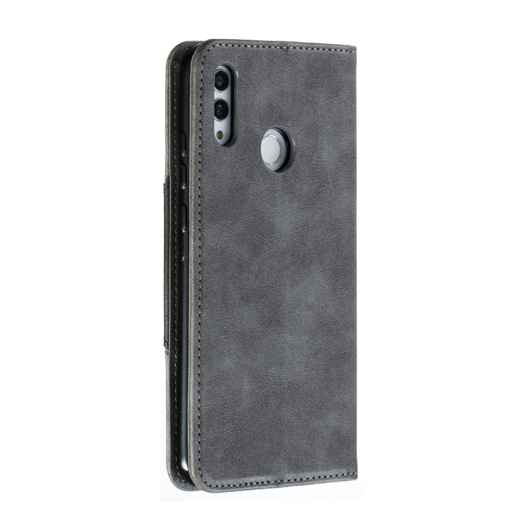 For Huawei Honor 10 Lite / P Smart 2019 / Nova 3 Lite Splicing Color Magnetic Hem Horizontal Flip Leather Case with Holder & Card Slots